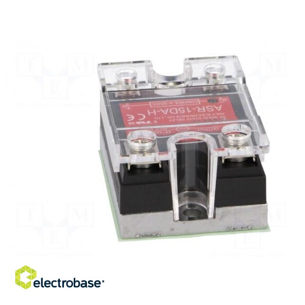 Relay: solid state | Ucntrl: 4÷32VDC | 15A | 48÷480VAC | Series: ASR image 4