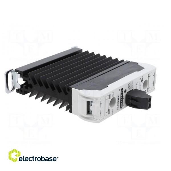 Relay: solid state | Ucntrl: 4÷32VDC | 20A | 24÷280VAC | -40÷80°C | IP20 фото 8