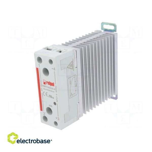 Relay: solid state | Ucntrl: 4÷32VDC | 20A | 24÷660VAC | -30÷80°C | IP20 фото 1