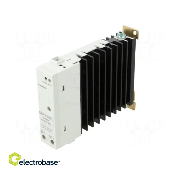 Relay: solid state | Ucntrl: 4÷32VDC | 20A | 48÷600VAC | -20÷80°C фото 1