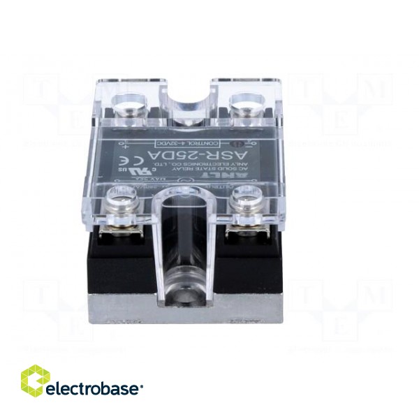 Relay: solid state | Ucntrl: 4÷32VDC | 25A | 24÷280VAC | Series: ASR image 5