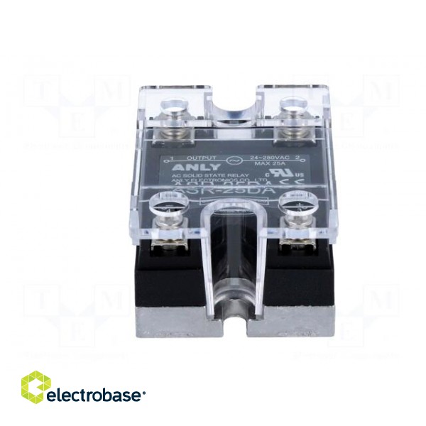 Relay: solid state | Ucntrl: 4÷32VDC | 25A | 24÷280VAC | Series: ASR фото 9