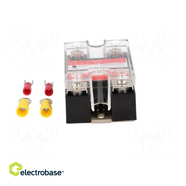 Relay: solid state | Ucntrl: 4÷32VDC | 25A | 24÷280VAC | Series: SSR-R фото 5