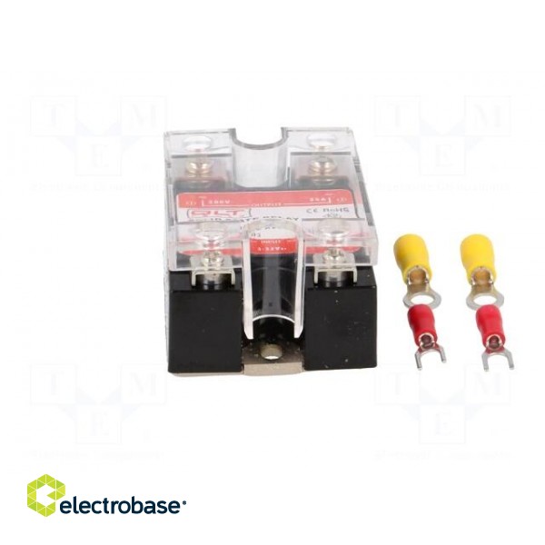 Relay: solid state | Ucntrl: 4÷32VDC | 25A | 24÷280VAC | Series: SSR-R image 9