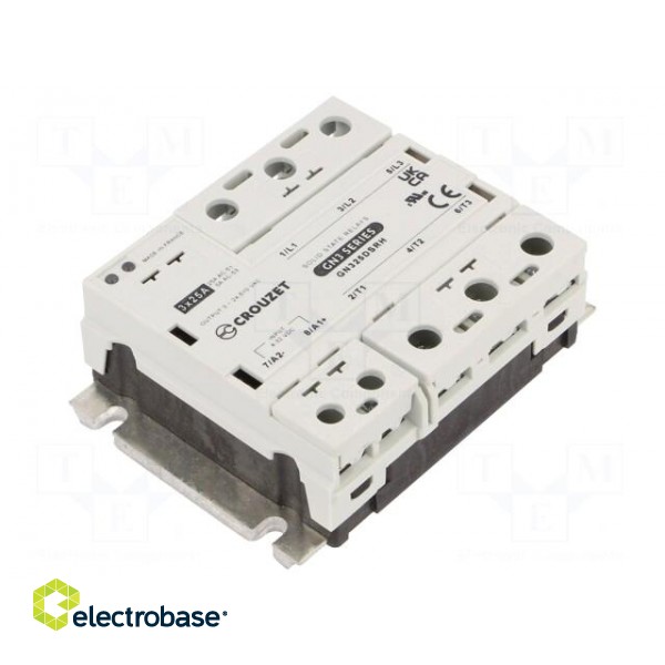 Relay: solid state | Ucntrl: 4÷32VDC | 25A | 24÷510VAC | -40÷80°C фото 1