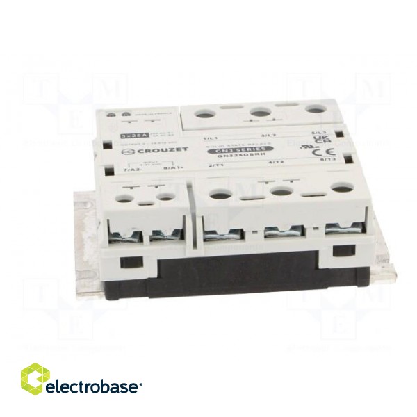 Relay: solid state | Ucntrl: 4÷32VDC | 25A | 24÷510VAC | -40÷80°C фото 3