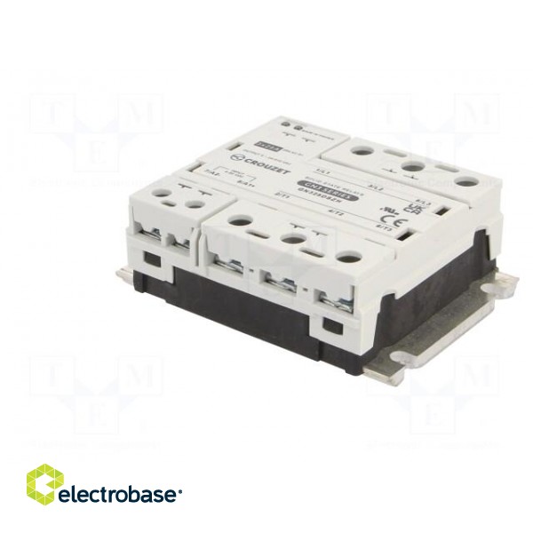 Relay: solid state | Ucntrl: 4÷32VDC | 25A | 24÷510VAC | GN3 | 3-phase paveikslėlis 4