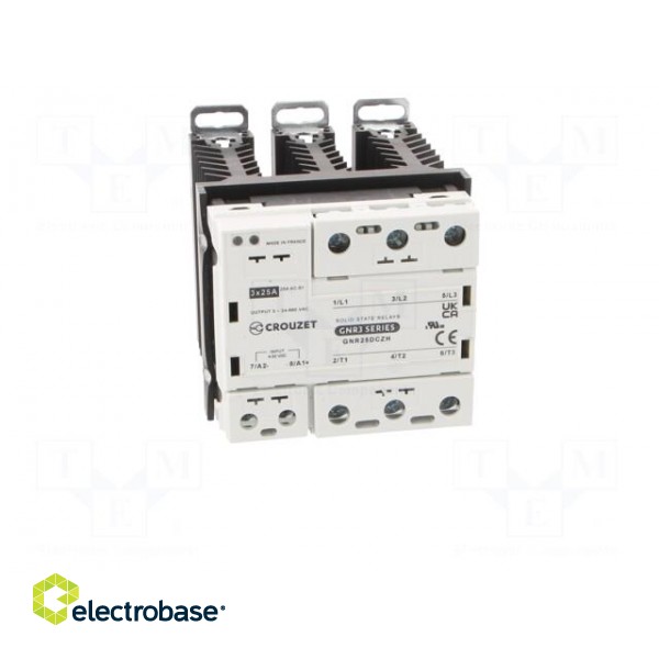 Relay: solid state | Ucntrl: 4÷32VDC | 25A | 24÷660VAC | -40÷80°C фото 9