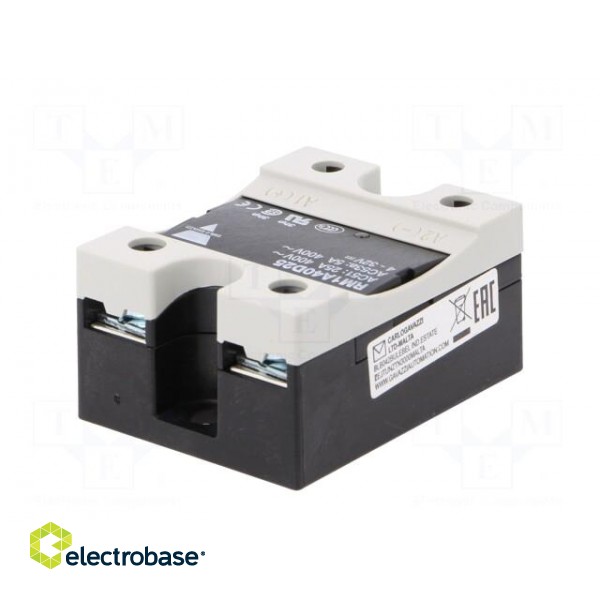 Relay: solid state | Ucntrl: 4÷32VDC | 25A | 42÷440VAC | -20÷70°C | IP20 фото 6