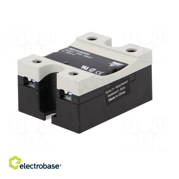 Relay: solid state | Ucntrl: 4÷32VDC | 25A | 42÷530VAC | -40÷80°C | IP20 image 2