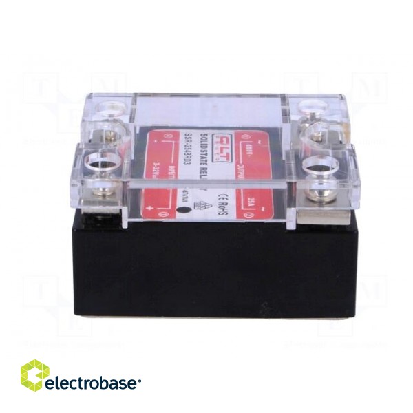 Relay: solid state | Ucntrl: 4÷32VDC | 25A | 44÷480VAC | Series: SSR-R image 3