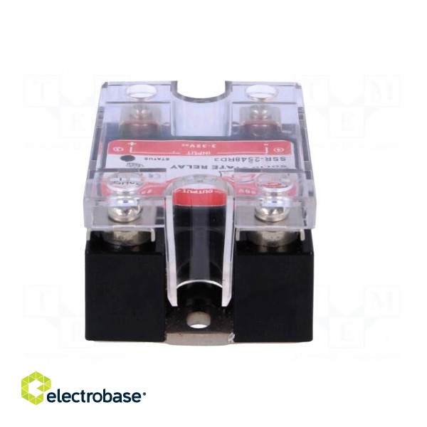 Relay: solid state | Ucntrl: 4÷32VDC | 25A | 44÷480VAC | Series: SSR-R фото 5