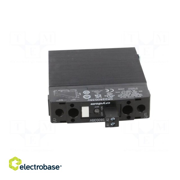 Relay: solid state | Ucntrl: 4÷32VDC | 35A | 48÷600VAC | -40÷80°C | IP20 image 9