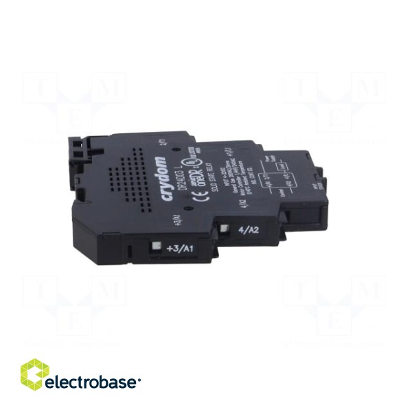 Relay: solid state | Ucntrl: 4÷32VDC | 3A | 24÷280VAC | -30÷80°C | IP00 фото 7