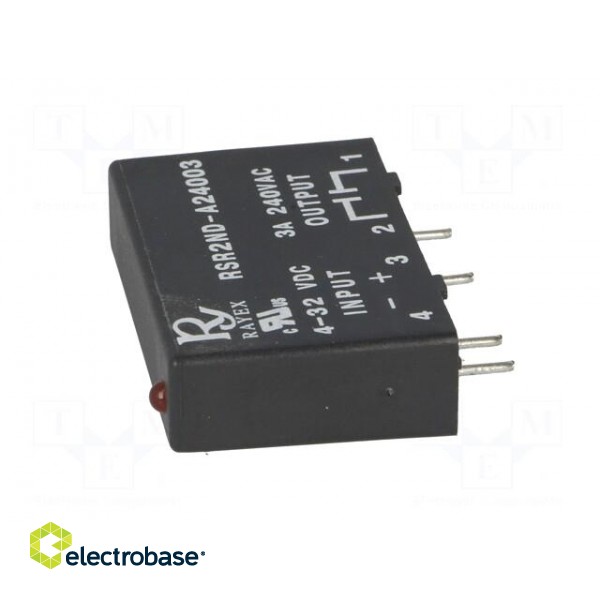 Relay: solid state | Ucntrl: 4÷32VDC | 3A | 24÷280VAC | Series: RSR2 фото 7