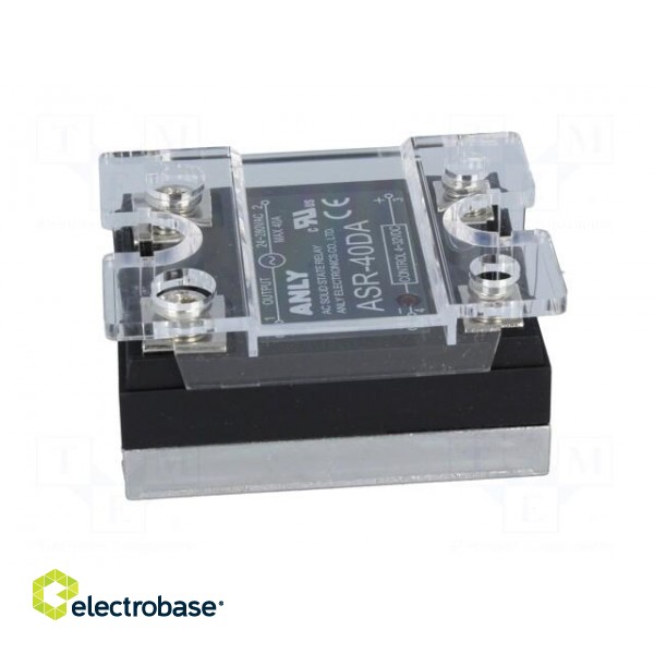 Relay: solid state | Ucntrl: 4÷32VDC | 40A | 24÷280VAC | Series: ASR image 7