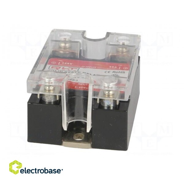 Relay: solid state | Ucntrl: 4÷32VDC | 40A | 24÷280VAC | Series: SSR-Z image 9