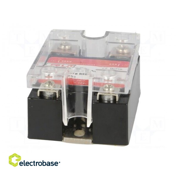 Relay: solid state | Ucntrl: 4÷32VDC | 60A | 44÷440VAC | Series: SSR-Z image 9