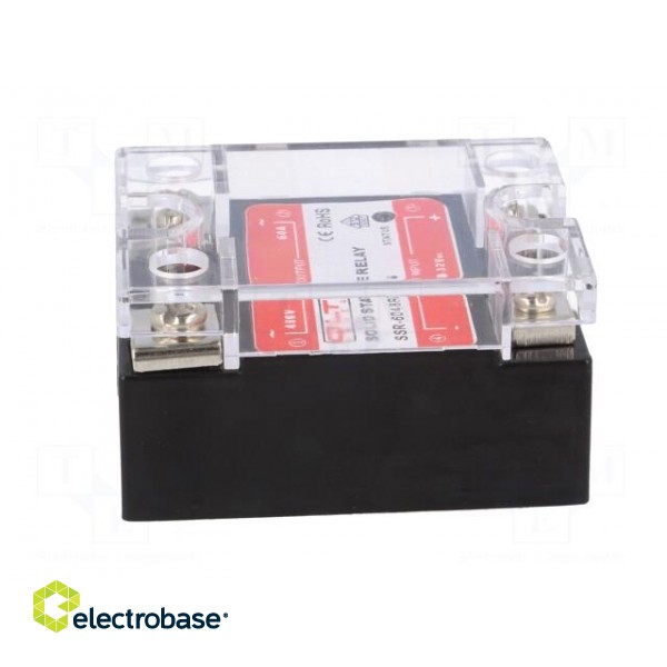 Relay: solid state | Ucntrl: 4÷32VDC | 60A | 44÷480VAC | Series: SSR-R фото 8