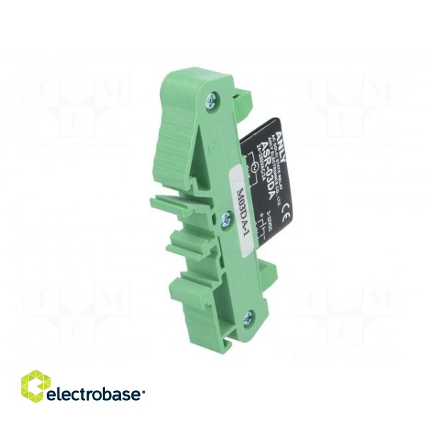 Relay: solid state | Ucntrl: 5÷32VDC | 3A | 24÷280VAC | 87x14x51mm image 6