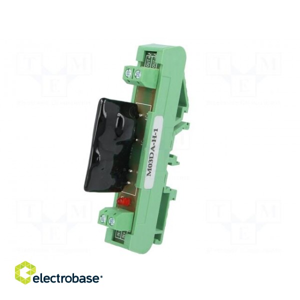 Relay: solid state | Ucntrl: 5÷32VDC | 3A | 24÷480VAC | DIN | 87x14x51mm image 2