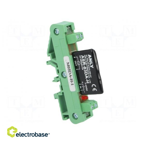 Relay: solid state | Ucntrl: 5÷32VDC | 3A | 24÷480VAC | DIN | 87x14x51mm image 8