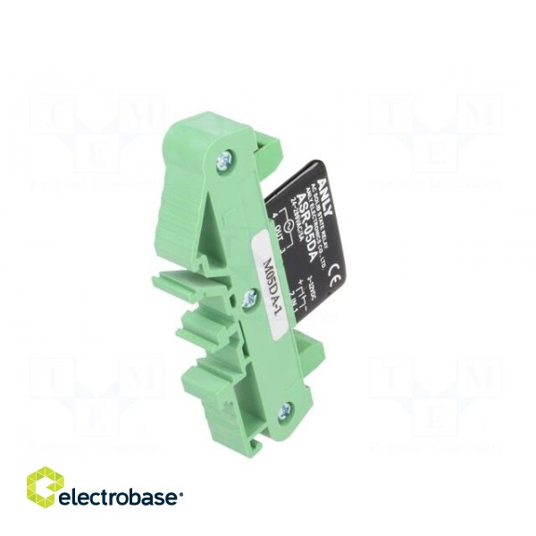 Relay: solid state | Ucntrl: 5÷32VDC | 5A | 24÷280VAC | DIN | 87x14x51mm image 6