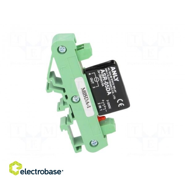 Relay: solid state | Ucntrl: 5÷32VDC | 5A | 24÷280VAC | DIN | 87x14x51mm image 7