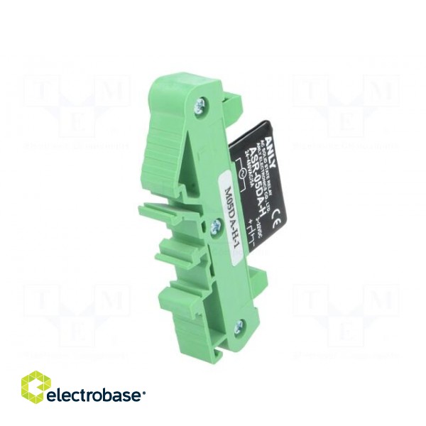 Relay: solid state | Ucntrl: 5÷32VDC | 5A | 24÷480VAC | 87x14x51mm image 6