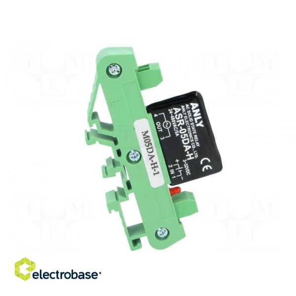 Relay: solid state | Ucntrl: 5÷32VDC | 5A | 24÷480VAC | DIN | 87x14x51mm image 7