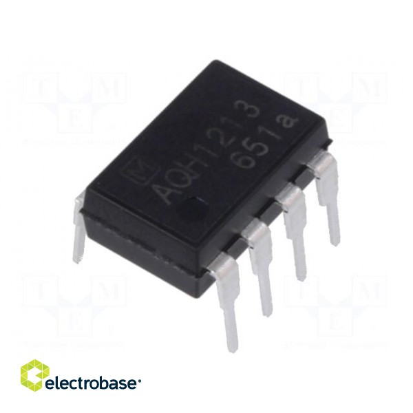 Relay: solid state | Ucntrl: 6VDC | Icntrl: 50mA | 600mA | max.600VAC