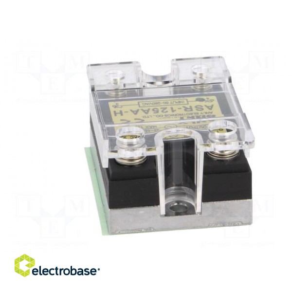 Relay: solid state | Ucntrl: 80÷280VAC | 125A | 48÷480VAC | Series: ASR image 5