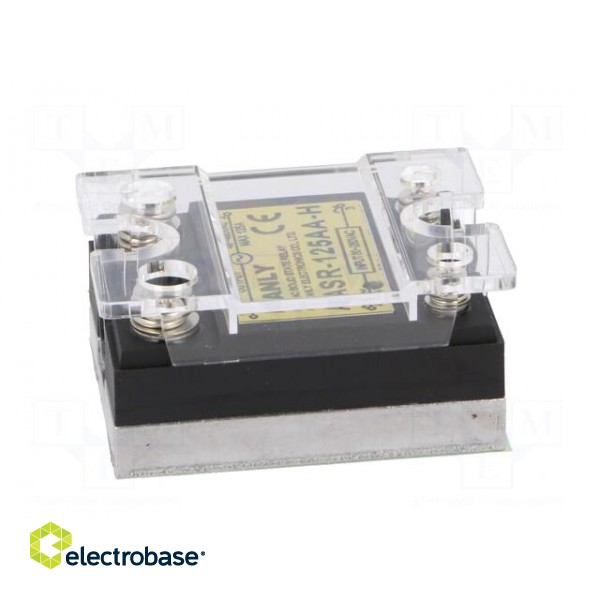 Relay: solid state | Ucntrl: 80÷280VAC | 125A | 48÷480VAC | Series: ASR image 7