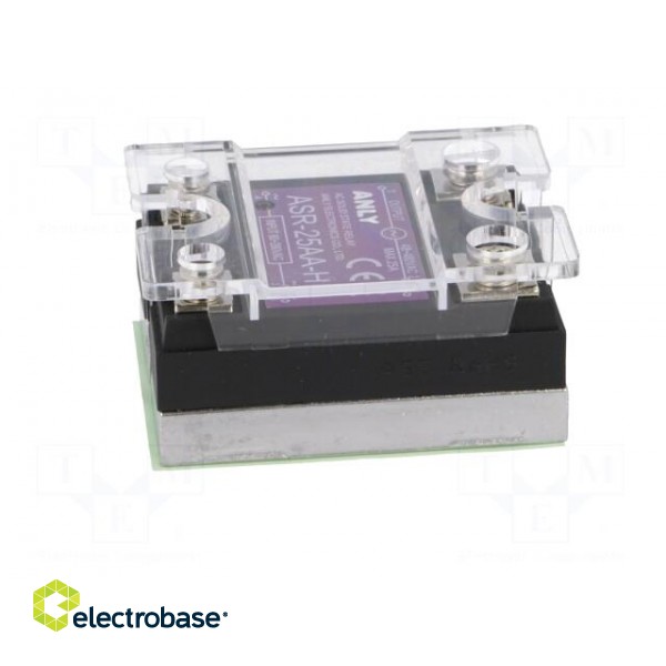 Relay: solid state | Ucntrl: 80÷280VAC | 25A | 48÷480VAC | Series: ASR image 3