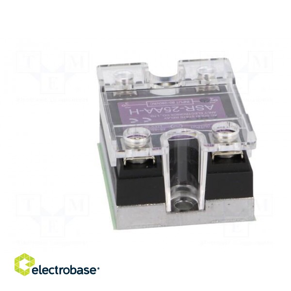 Relay: solid state | Ucntrl: 80÷280VAC | 25A | 48÷480VAC | Series: ASR image 5
