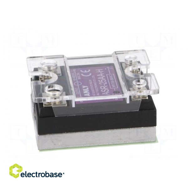 Relay: solid state | Ucntrl: 80÷280VAC | 25A | 48÷480VAC | Series: ASR image 7