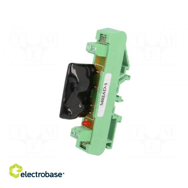 Relay: solid state | Ucntrl: 80÷280VAC | 2A | 3÷60VDC | DIN | 87x14x51mm image 2
