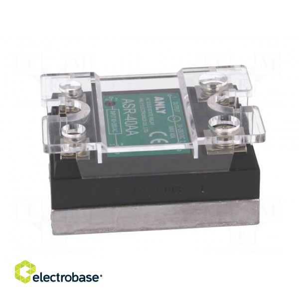 Relay: solid state | Ucntrl: 80÷280VAC | 40A | 24÷280VAC | Series: ASR image 3