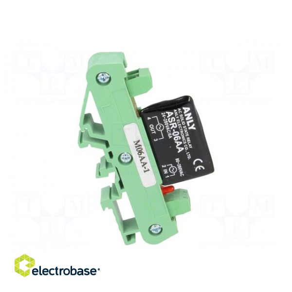 Relay: solid state | Ucntrl: 80÷280VAC | 6A | 24÷280VAC | 87x14x51mm image 7