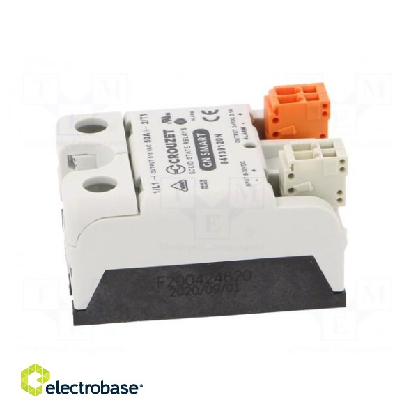Relay: solid state | Ucntrl: 8÷30VDC | 50A | 150÷510VAC | -40÷80°C фото 7
