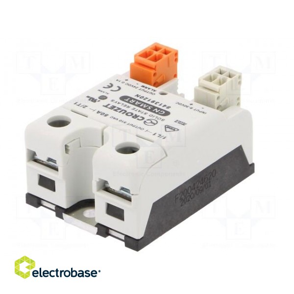 Relay: solid state | Ucntrl: 8÷30VDC | 50A | 150÷510VAC | -40÷80°C фото 6
