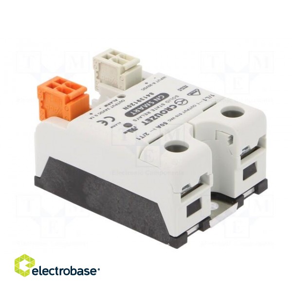 Relay: solid state | Ucntrl: 8÷30VDC | 50A | 150÷510VAC | -40÷80°C фото 4