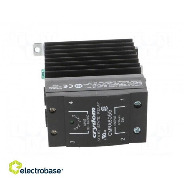 Relay: solid state | Ucntrl: 90÷140VAC | 55A | 48÷660VAC | -40÷80°C image 9