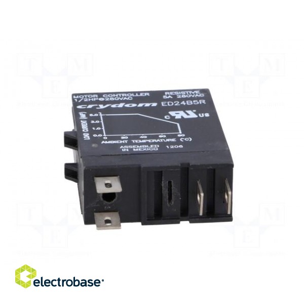 Relay: solid state | Ucntrl: 90÷140VAC | 5A | 24÷280VAC | socket paveikslėlis 5