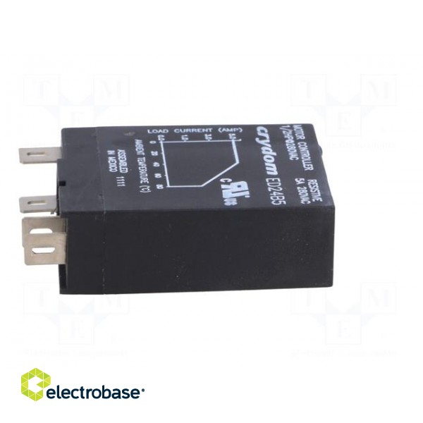 Relay: solid state | Ucntrl: 90÷140VAC | 5A | 24÷280VAC | socket image 7
