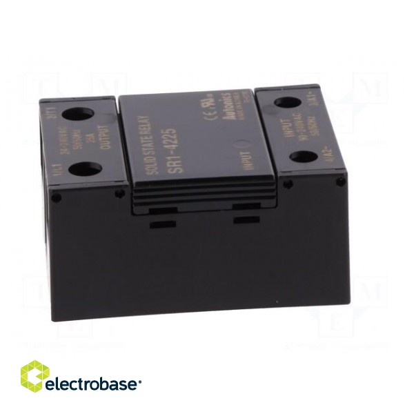 Relay: solid state | Ucntrl: 90÷240VAC | 25A | 24÷240VAC | screw type image 7