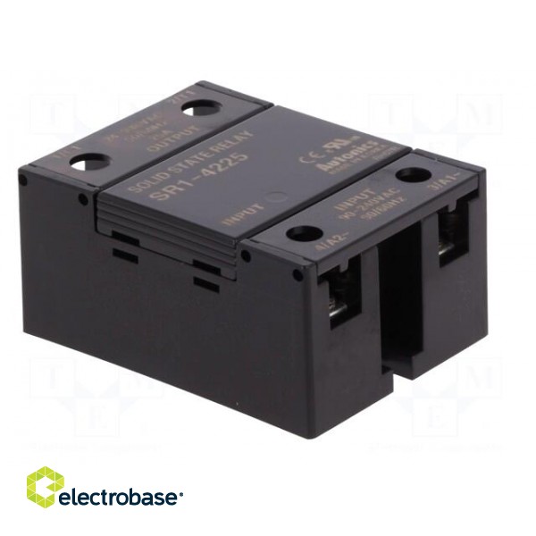Relay: solid state | Ucntrl: 90÷240VAC | 25A | 24÷240VAC | screw type image 8