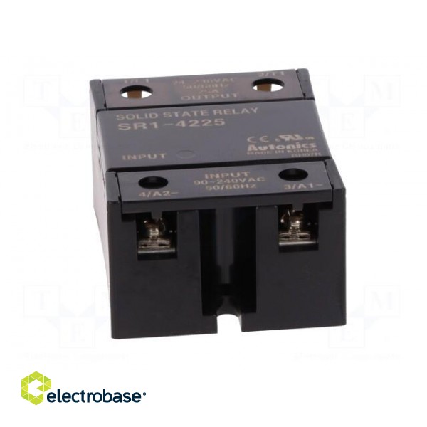 Relay: solid state | Ucntrl: 90÷240VAC | 25A | 24÷240VAC | screw type image 9