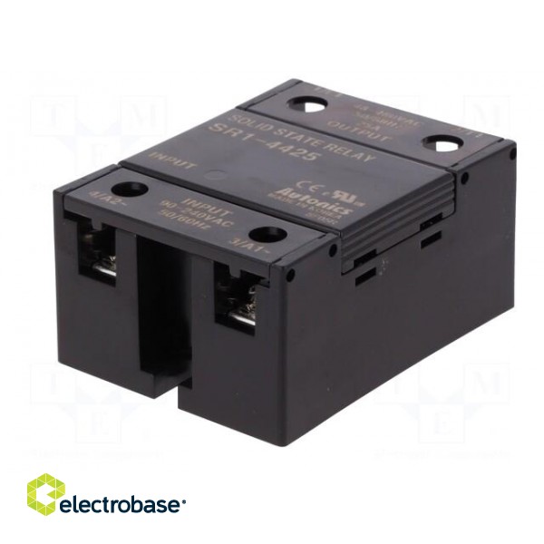 Relay: solid state | Ucntrl: 90÷240VAC | 25A | 48÷480VAC | screw type image 2