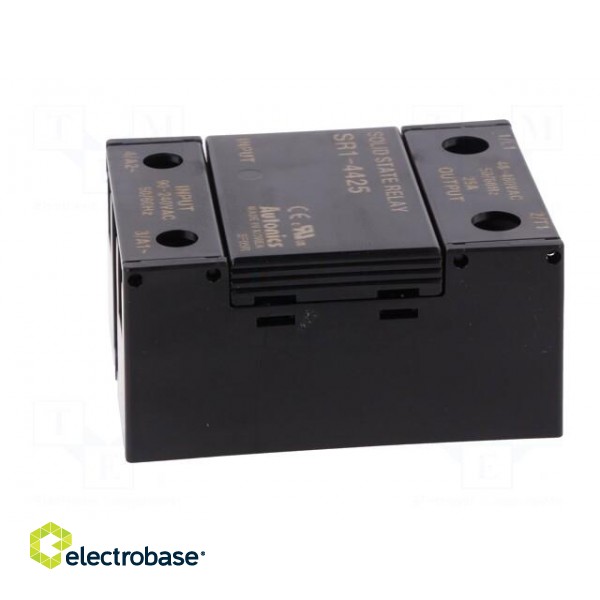 Relay: solid state | Ucntrl: 90÷240VAC | 25A | 48÷480VAC | screw type image 3